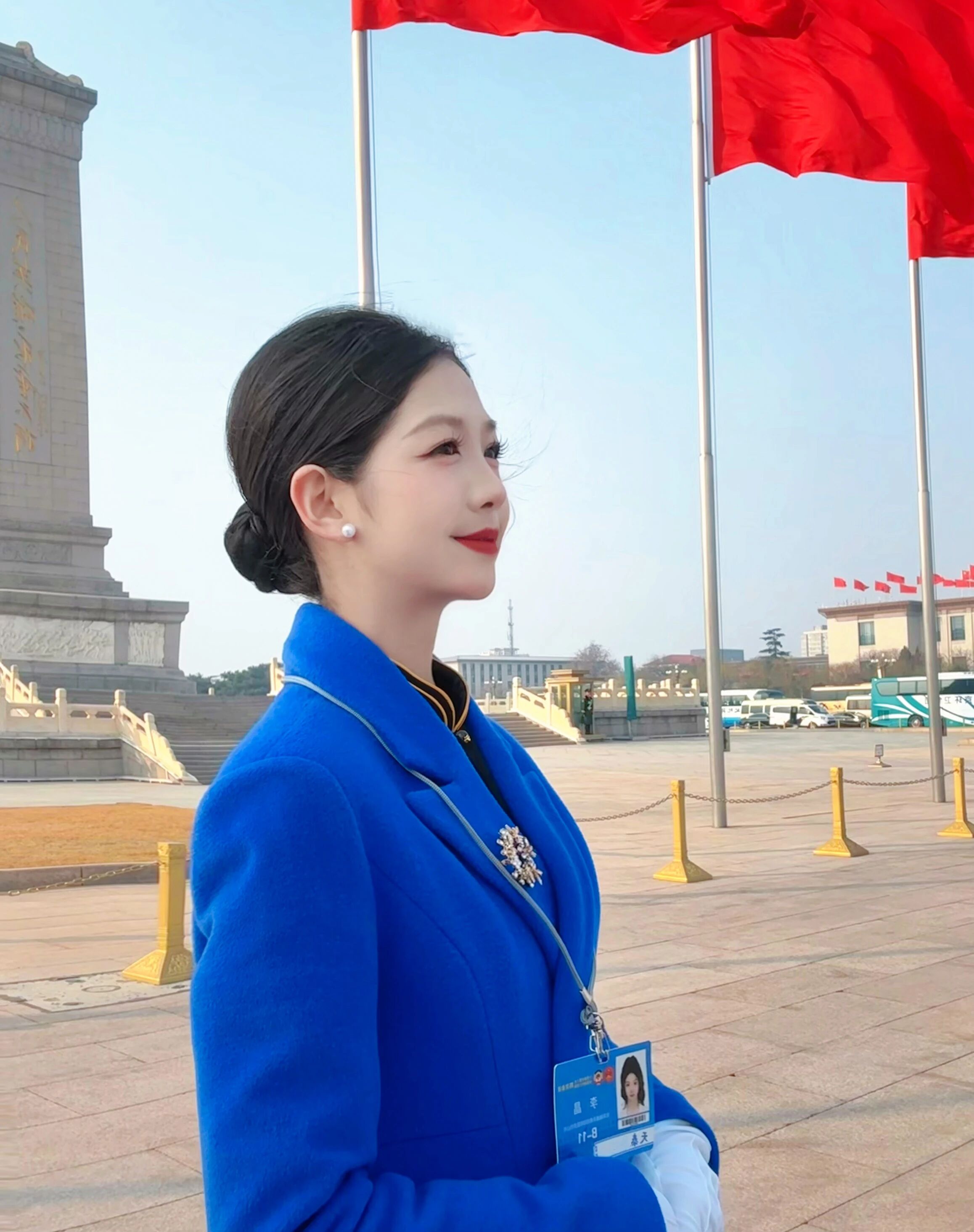 春赴盛会 青春护航 —— beat365在线唯一官网学子在全国两会一线绽放青春风采